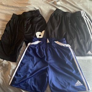 Boys shorts adidas/new balance 14-16